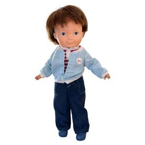 My Friend Mikey Vintage Fisher Price Boy Doll in Original Outfit 80s Toy